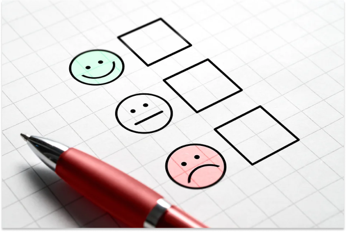Représentation des retours émotionnels des tests utilisateurs